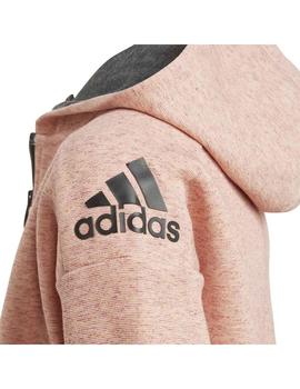 Chaqueta adidas Yg Id Stadium Niña Rosa