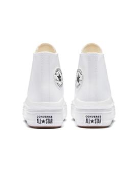 Zapatilla Mujer Converse Move Hi Leather Blanca