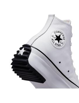 Zapatilla Mujer Converse Run Star Hi Blanca Piel