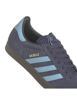 Zapatilla Hombre adidas Gazelle Marino Azul Claro