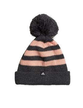 Gorro adidas Striped Salmon Niña