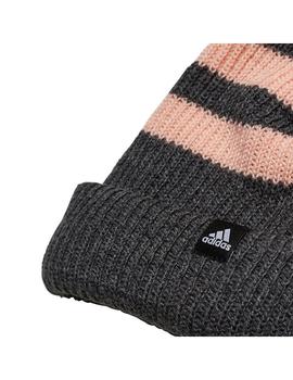 Gorro adidas Striped Salmon Niña