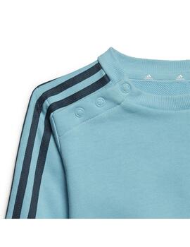 Chándal Niño adidas 3S Jog Celeste