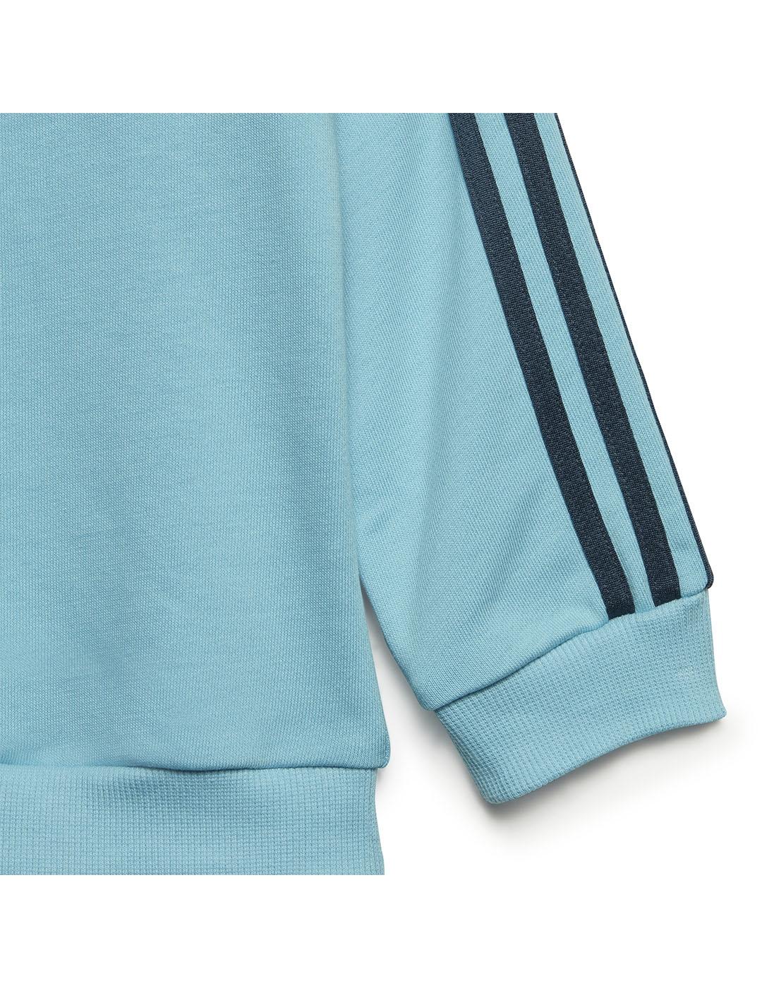 Chandal Adidas Crew Set Azul Niño