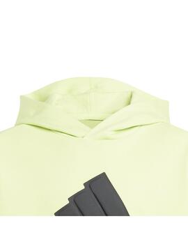 Sudadera Niño adidas FI Logo Verde