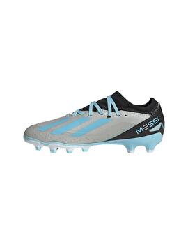 Bota Fútbol Junior adidas Crazyfast Messi Gris