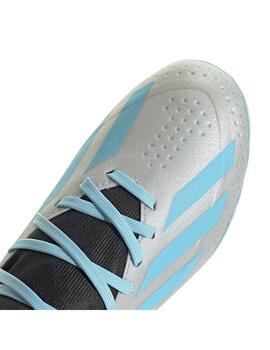Bota Fútbol Junior adidas Crazyfast Messi Gris