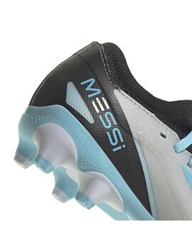Bota Fútbol Junior adidas Crazyfast Messi Gris