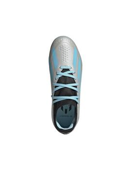 Bota Fútbol Junior adidas Crazyfast Messi Gris