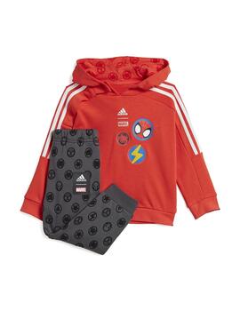 Chándal Baby adidas X Marvel Spiderman Rojo