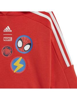 Chándal Baby adidas X Marvel Spiderman Rojo