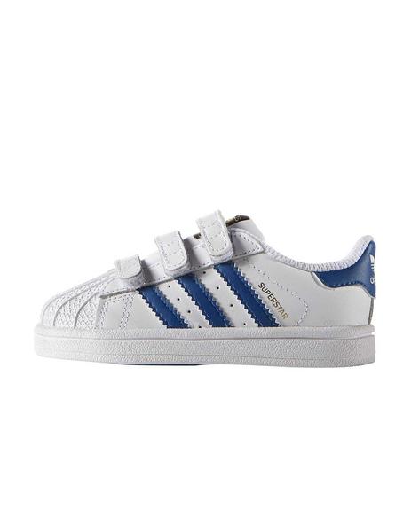 Baby adidas Blanca/Azul