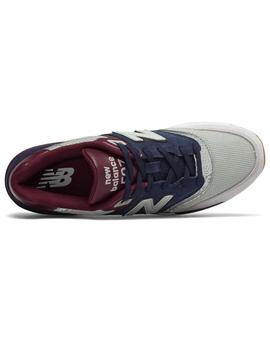 Zapatilla New Balance 597 Hombre Azul y Granate