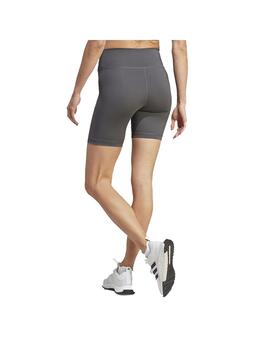 Malla Corta Mujer adidas 7Inch Gris Oscuro