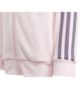 Sudadera Niña adidas 3Stripes Rosa