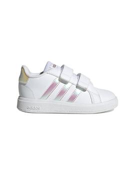 Zapatilla Baby adidas Grand Court 2.0 Blanco