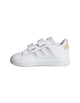 Zapatilla Baby adidas Grand Court 2.0 Blanco