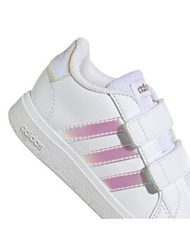 Zapatilla Baby adidas Grand Court 2.0 Blanco