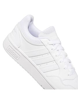 Zapatilla Unisex adidas Hoops 3.0 Blanco