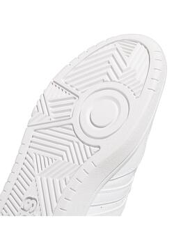 Zapatilla Unisex adidas Hoops 3.0 Blanco