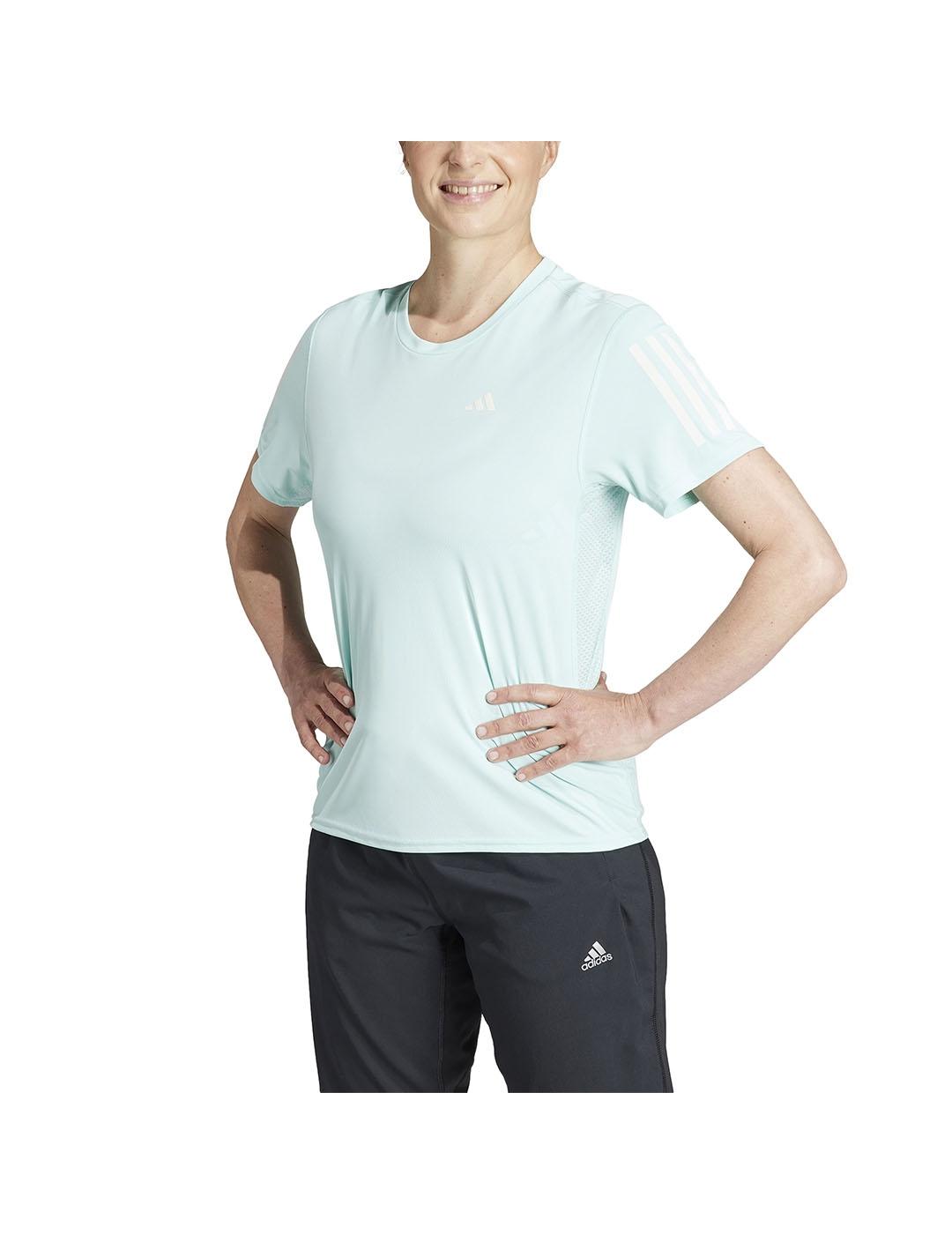 Camiseta Mujer adidas Own The Run Turquesa
