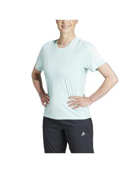 Camiseta Mujer adidas Own The Run Turquesa