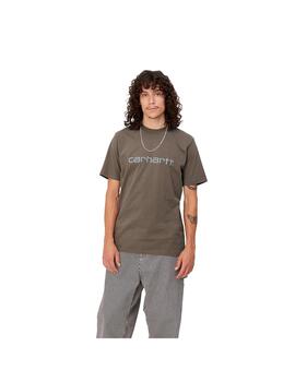 Camiseta Hombre Carhartt WIP Script Marron