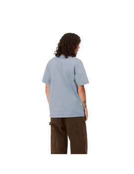 Camiseta Hombre Carhartt WIP Chase Gris