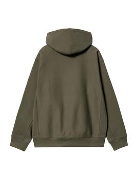 Sudadera Hombre Carhartt WIP American Script Verde