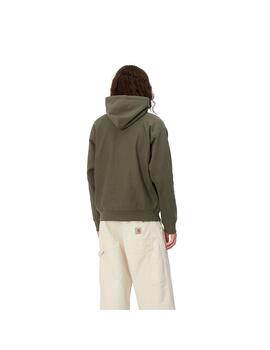 Sudadera Hombre Carhartt WIP American Script Verde