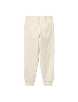 Pantalón Hombre Carhartt WIP American Script Crema