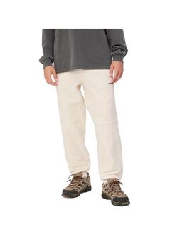 Pantalón Hombre Carhartt WIP American Script Crema