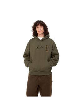 Sudadera Hombre Carhartt WIP Hooded Wiles Verde