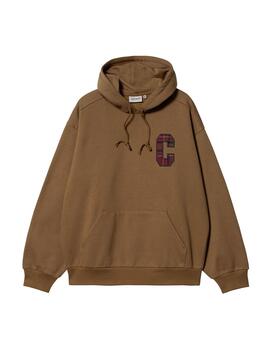 Sudadera Hombre Carhartt WIP Hooded Wiles Marrón