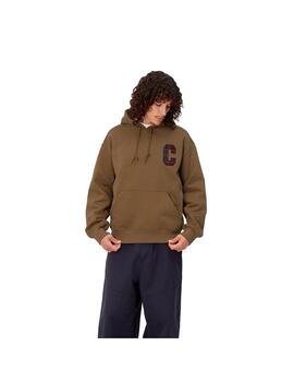 Sudadera Hombre Carhartt WIP Hooded Wiles Marrón