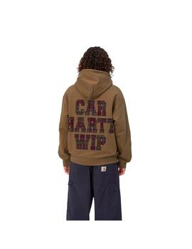 Sudadera Hombre Carhartt WIP Hooded Wiles Marrón