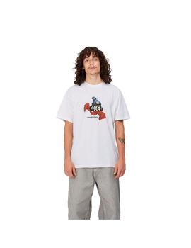 Camiseta Hombre Carhartt WIP Stone Cold Blanca