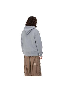 Sudadera Hombre Carhartt WIP Vista Gris Lavada