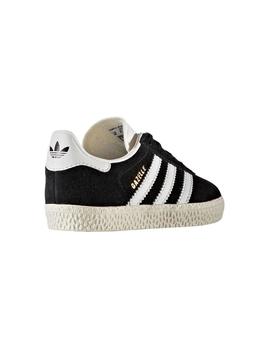 Zapatilla adidas Gazelle I Negra Bebé