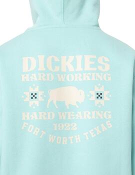 Sudaderas Hombre Dickies Hays Hoodie Azul
