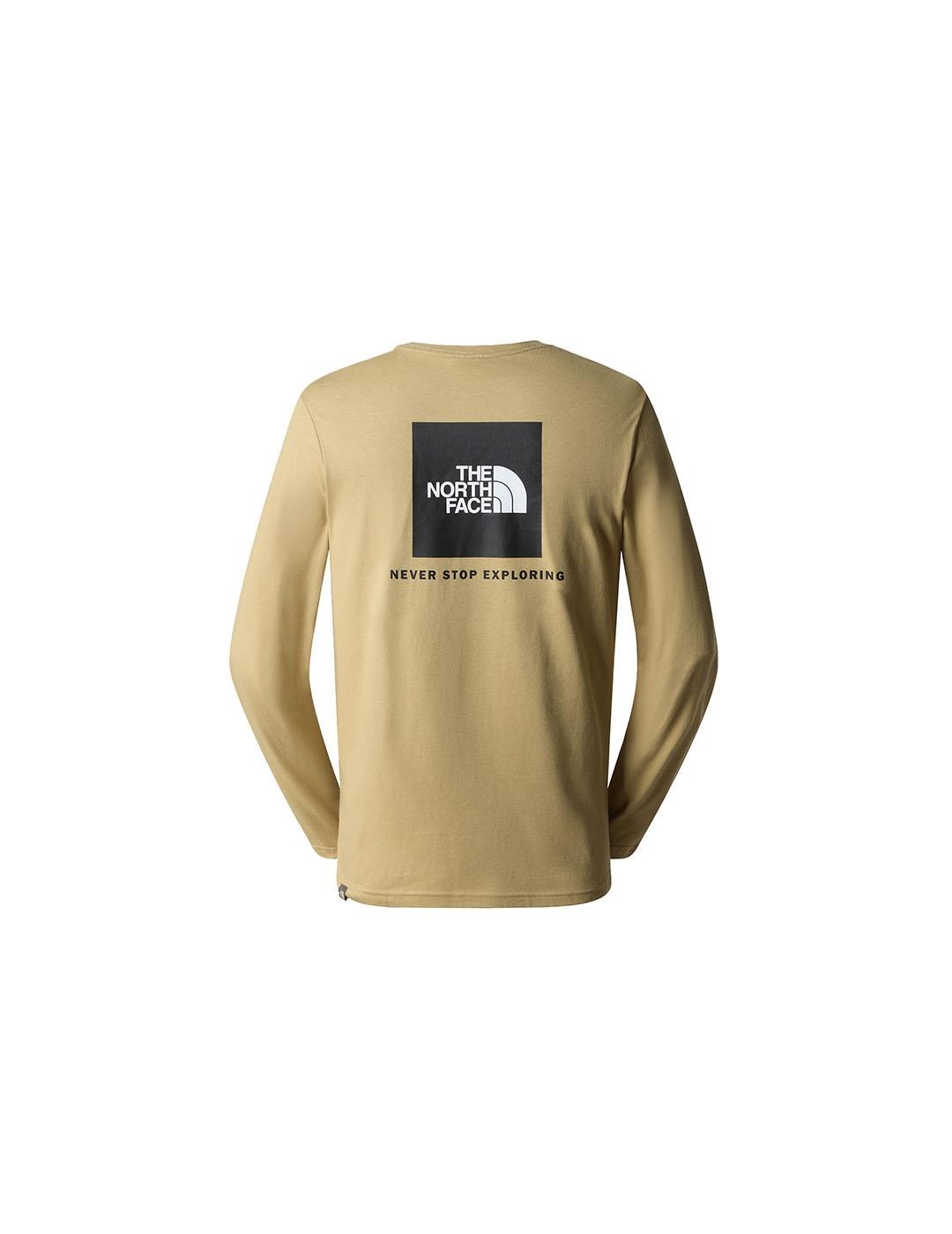 Camiseta Hombre The North Face Red Box Beige