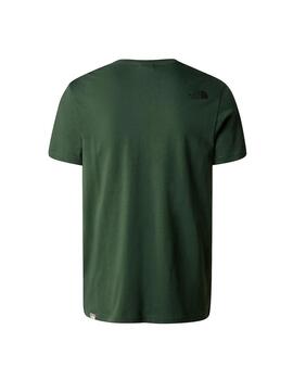 Camiseta Hombre The North Face Simple Dome Verde