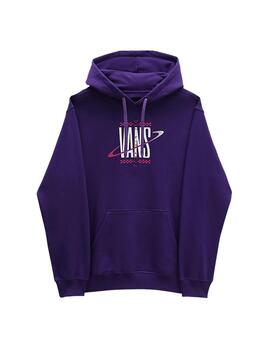 Sudadera Hombre Vans Saturn Violeta