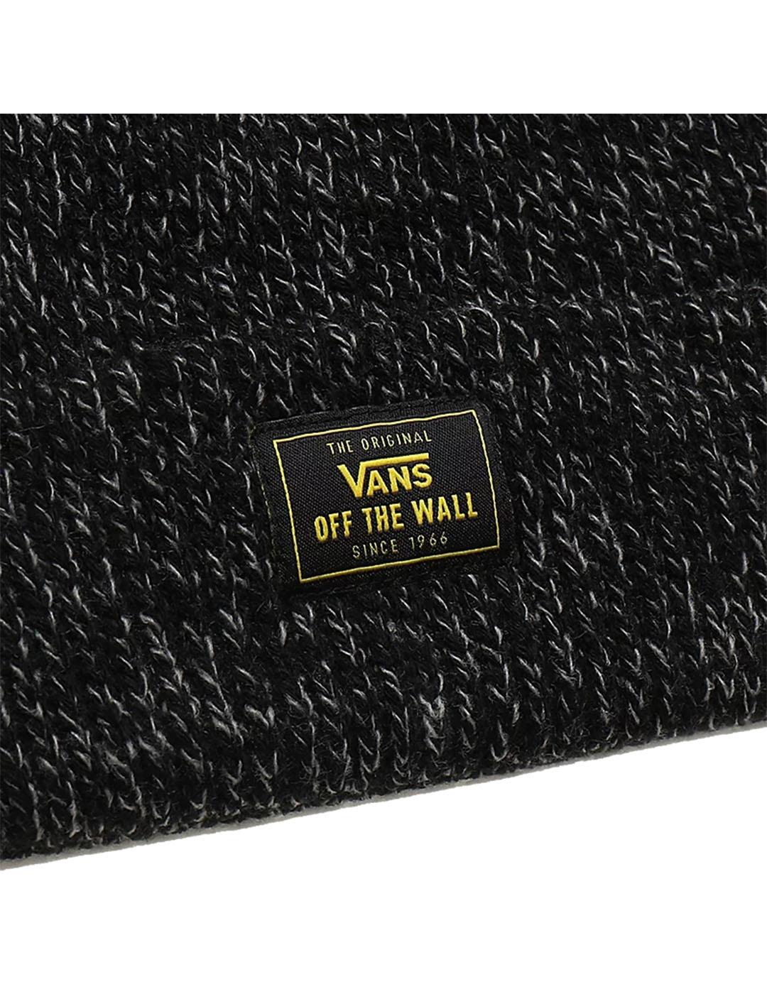 Gorro unisex Vans Bruckner Negro Jaspeado