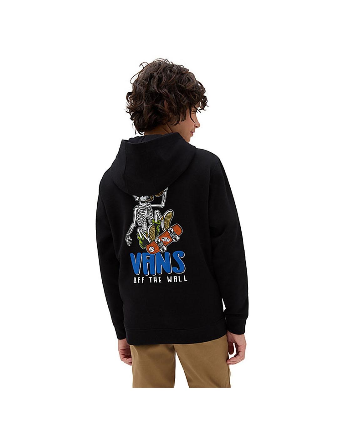 Sudaderas Niñ@ Vans Skull Negra