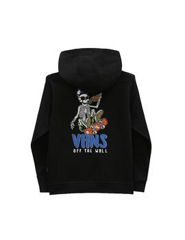 Sudaderas Niñ@ Vans Skull Negra