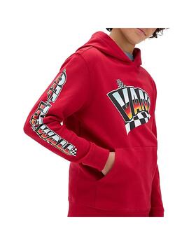 Sudadera Niñ@ Vans Hole Shot Roja
