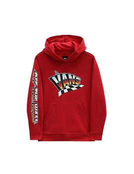 Sudadera Niñ@ Vans Hole Shot Roja