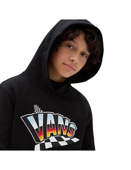 Sudadera Niñ@ Vans Hole Shot Negra