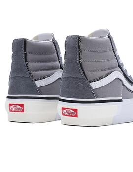 Zapatilla Hombre Vans Sk8-Hi Reconstruct Grises